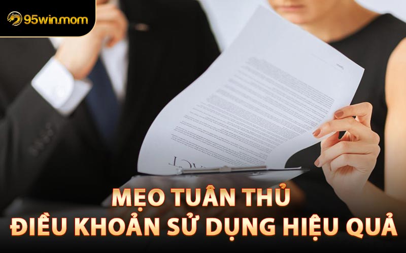 Mẹo Tuân Thủ Điều Khoản Sử Dụng Hiệu Quả