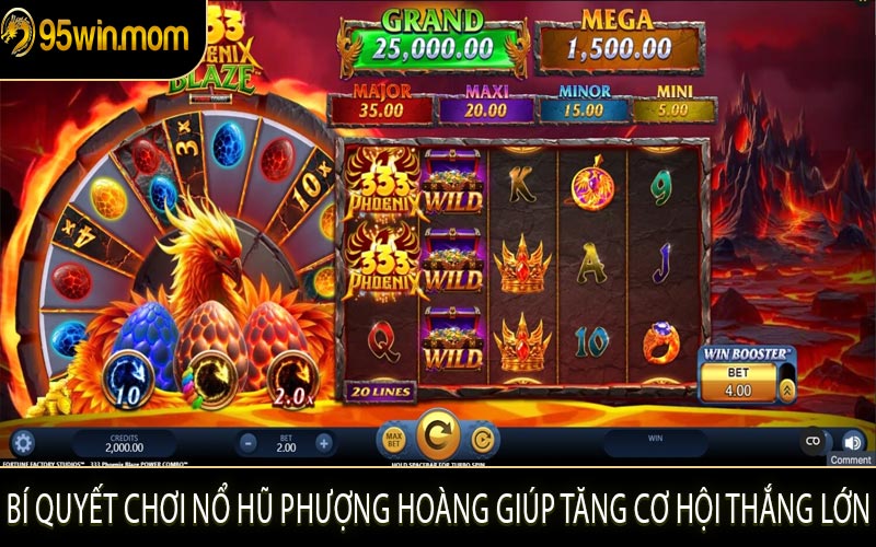 Bí Quyết Chơi Nổ Hũ Phượng Hoàng Giúp Tăng Cơ Hội Thắng Lớn